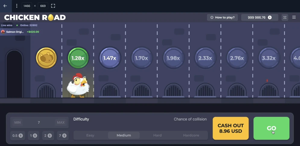 Chicken Road demo